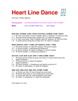 Heart Line Dance - Line Dance Point