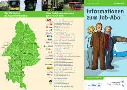 Informationen zum Job-Abo - Braunschweiger Verkehrs-GmbH