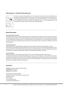 Impressum Neuerscheinungen &Uuml;berraschung! &ndash; Die besten