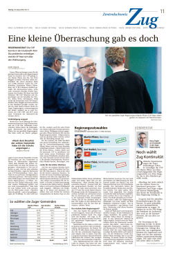 Eine kleine &Uuml;berraschung gab es doch