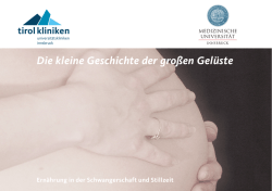 deutsch - Universitätsklinik für FRAUENHEILKUNDE Innsbruck