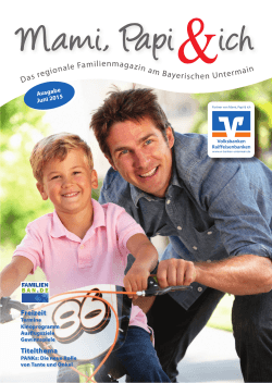 Das regionale Familienmagazin am Bayerischen