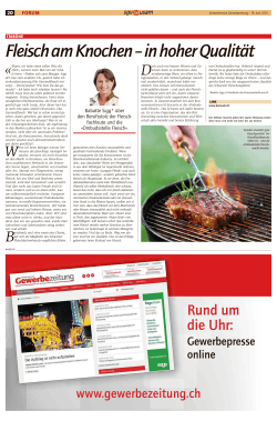 Ombudsstelle Fleisch». - Schweizer Fleisch-Fachverband