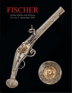 PDF catalogue Auction of antique arms & armour