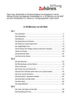 In 40 M&auml;rchen um die Welt