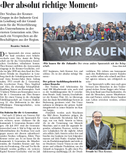 Lenzburger Bezirks-Anzeiger, 28.03.2016