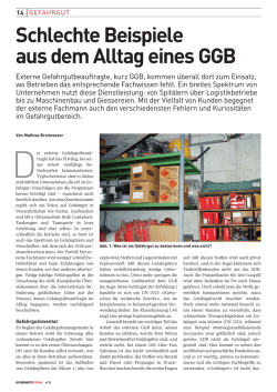 Schlechte Beispiele aus dem Alltag eines GGB