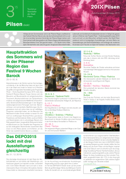 Tourismus-newsletter der Stadt Pilsen 03/2015