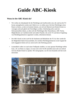 Guide ABC-Kiosk