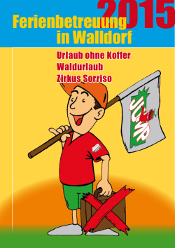 Programmheft - JUMP Walldorf