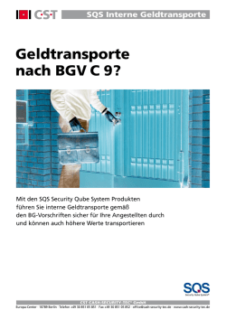 SQS Interne Geldtransporte