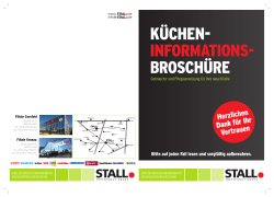 Herzlichen Dank f&uuml;r Ihr Vertrauen - STALL