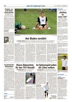 Am Boden zerstört