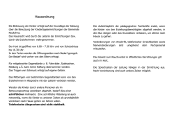 Hausordnung - Hort Kyhna
