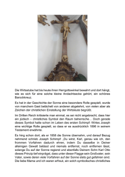 Im Zeichen des Kreuzes