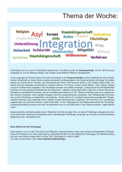 Helfer suchen Unterst&uuml;tzer