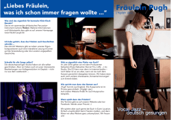 Informationsfaltblatt