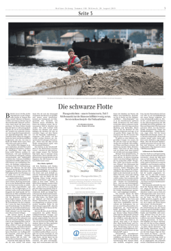 Die schwarze Flotte - Reederei Ed Line GmbH