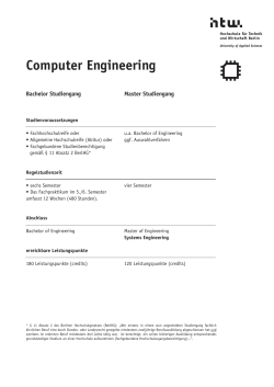 Computer Engineering — Bachelor