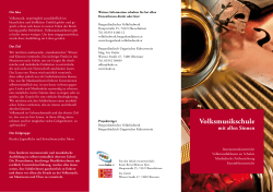 Folder - im Burgenländischen Volksliedwerk