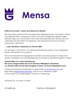 In wenigen Wochen ist es soweit, dann k&ouml;nnen wir unsere neue