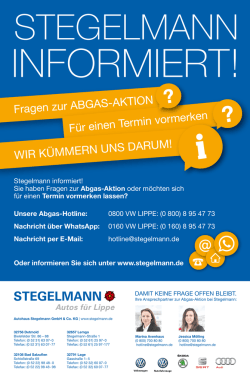 informieren!