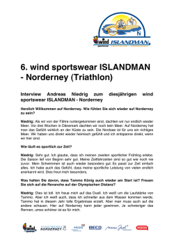 Interview Andreas Niedrig ISLANDMAN