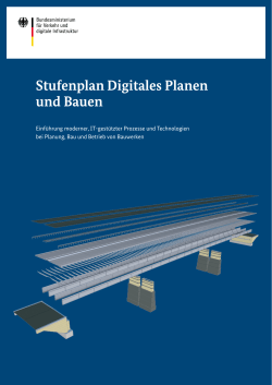 Stufenplan Digitales Planen und Bauen