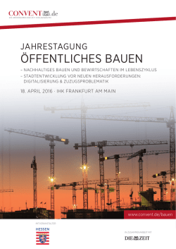 öffEntlichEs BaUEn