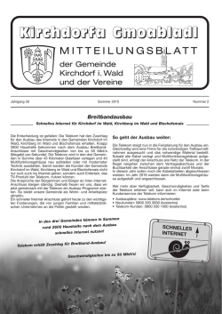 Gmoabladl 2-2015_- - Kirchdorf im Wald