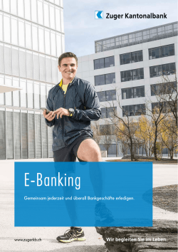 E-Banking - Zuger Kantonalbank