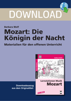 Mozart: Die Königin der Nacht