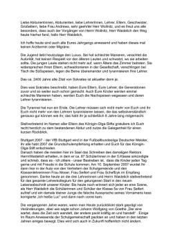 launigen Rede - Königin-Olga