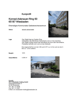 Konrad-Adenauer-Ring 60 65187 Wiesbaden
