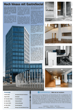 Hoch hinaus mit GastroSocial