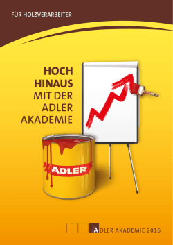 HOCH HINAUS - ADLER
