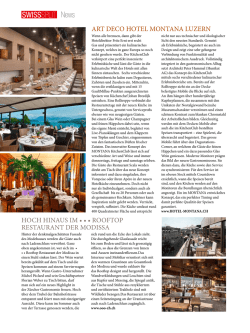 Hoch hinaus im &bull; &bull; &bull; Rooftop Restaurant der Modissa Shape, 12