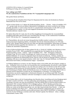 Gru&szlig;wort - Neue Anf&auml;nge nach 1945?