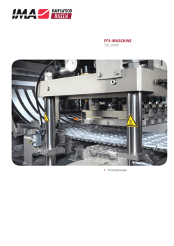 ffs-maschine - IMA DAIRY & FOOD