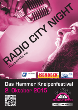 radio city night - Radio Lippe Welle Hamm