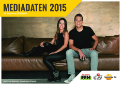 mediadaten 2015 - Radio/Tele FFH