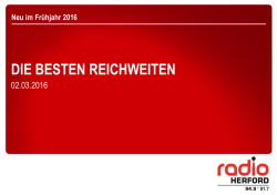H&ouml;rerzahlen zur E.M.A. NRW 2016 I