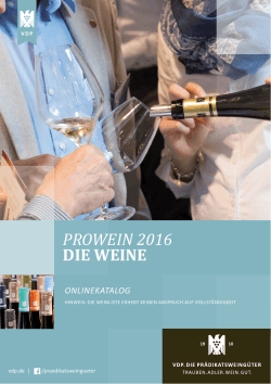 prowein 2016 die weine