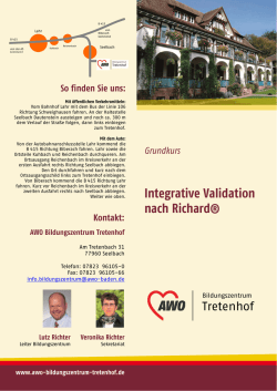 Integrative Validation nach Richard&reg;