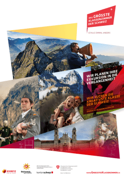 Gr&ouml;sstes Klassenzimmer der Schweiz