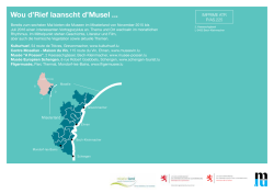 Wou d`Rief laanscht d`Musel