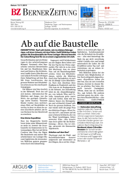 Ab auf die Baustelle