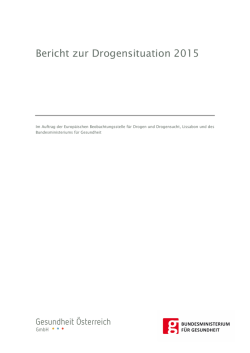 Drogenbericht 2015