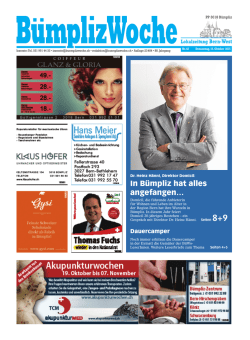 In B&uuml;mpliz hat alles angefangen&hellip;