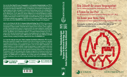 Eine Zukunft f&uuml;r unsere Vergangenheit A Future for Our Past Un